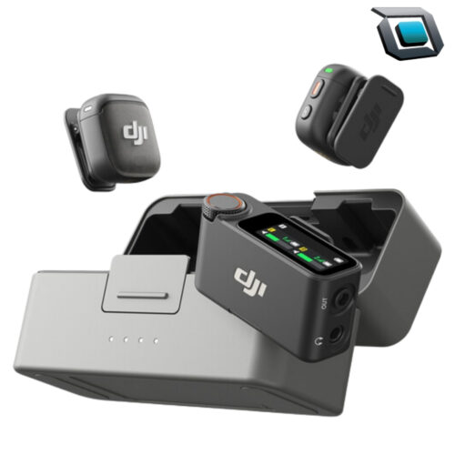 DJI MIC 3 (2 TX + 1 RX + CHARGING CASE)